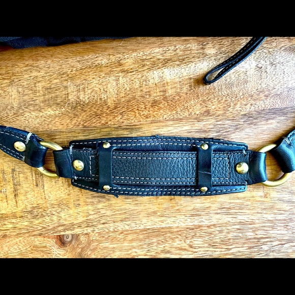 Coach Black Shoulder Tote in Signature Canvas - Picture 2 of 5